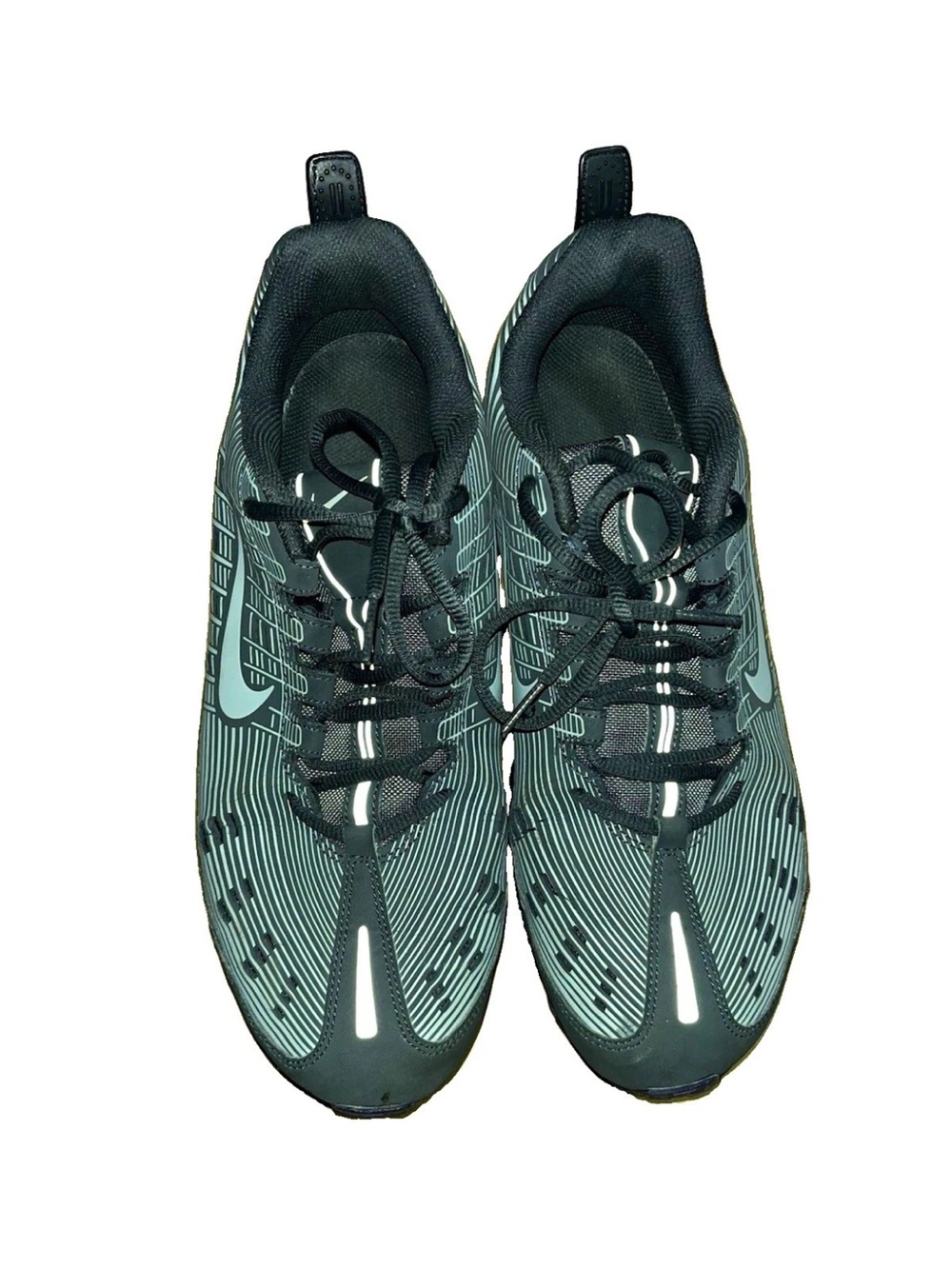 Nike Men’s Black with Teal Accent Sneakers
